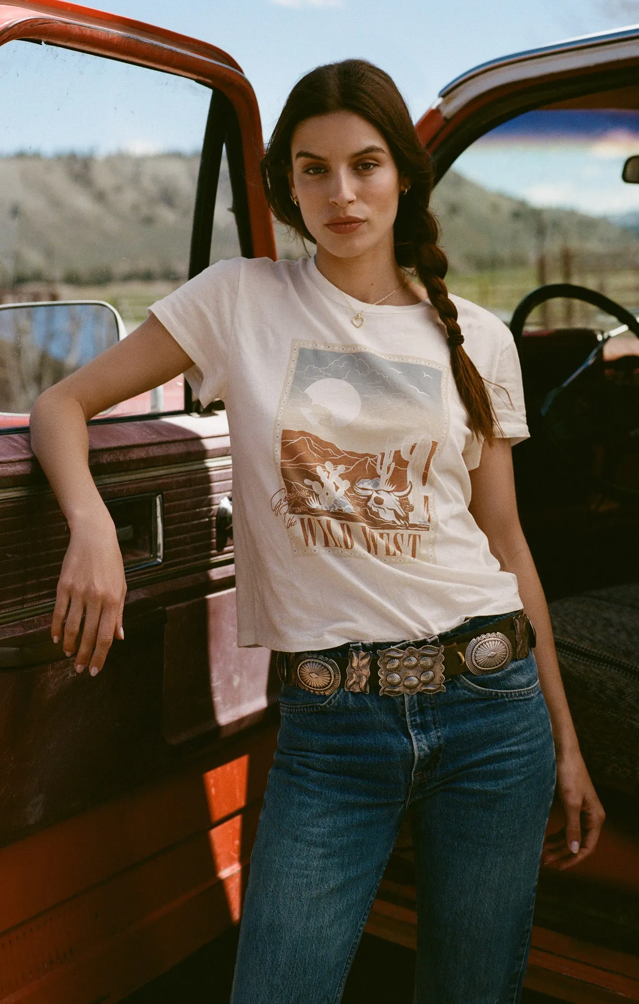 Wild West Tourist Tee sold by Z Supply