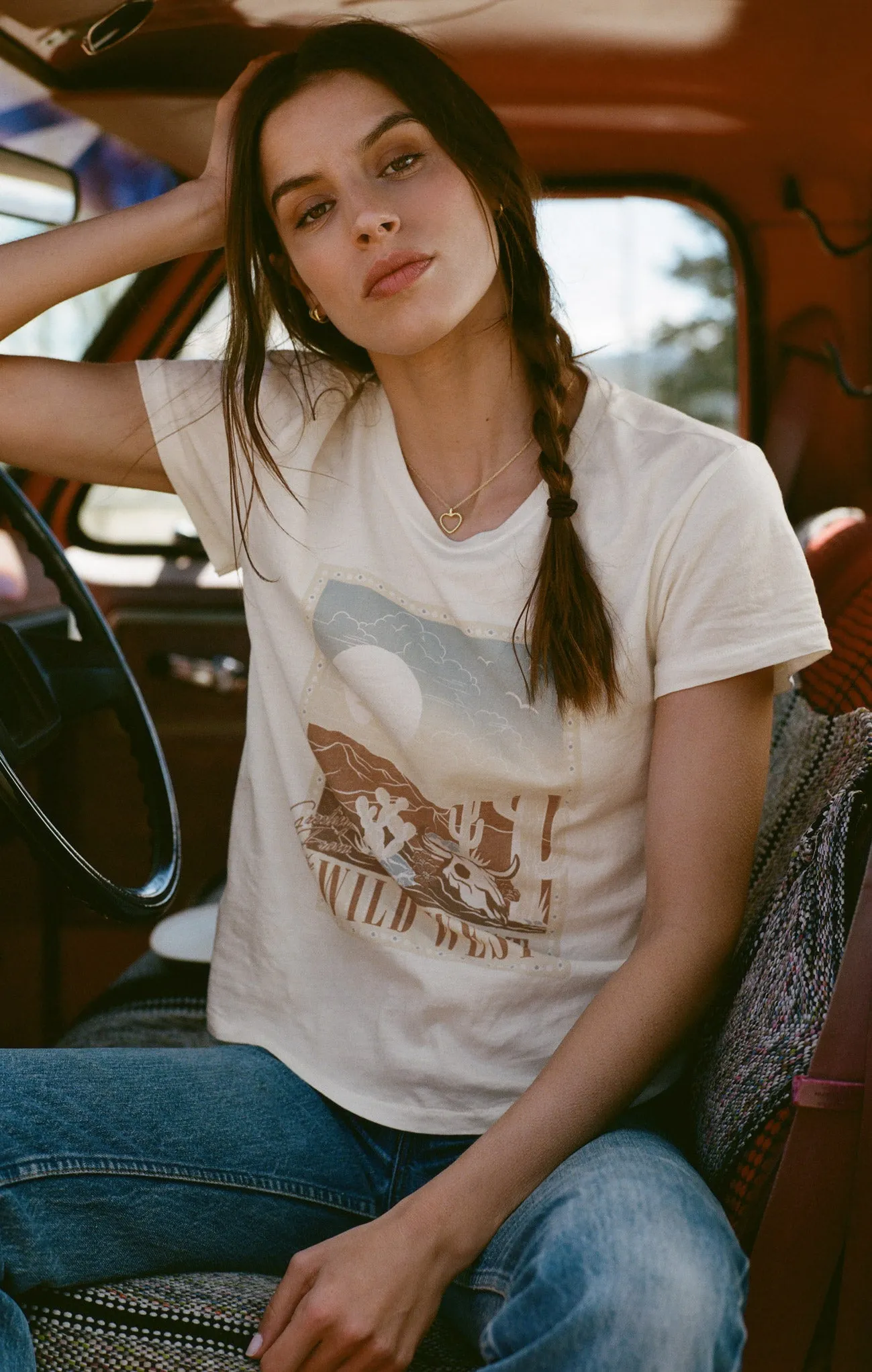 Wild West Tourist Tee sold by Z Supply product image thumbnail 2