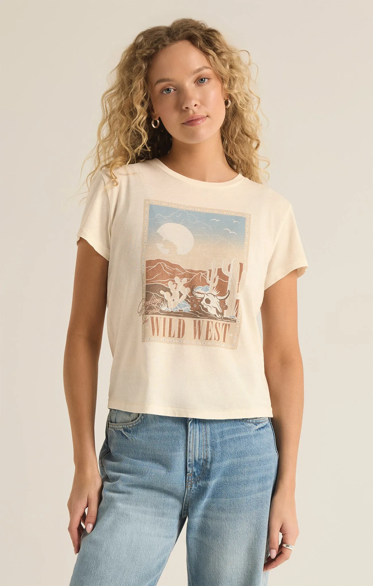 Wild West Tourist Tee sold by Z Supply product image thumbnail 3