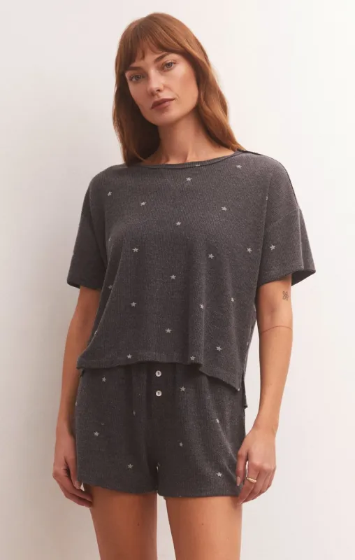 Cozy Days Star Thermal Tee sold by Z Supply