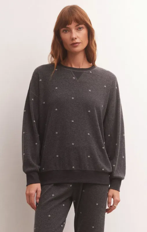 Cozy Days Star Thermal Sweatshirt sold by Z Supply