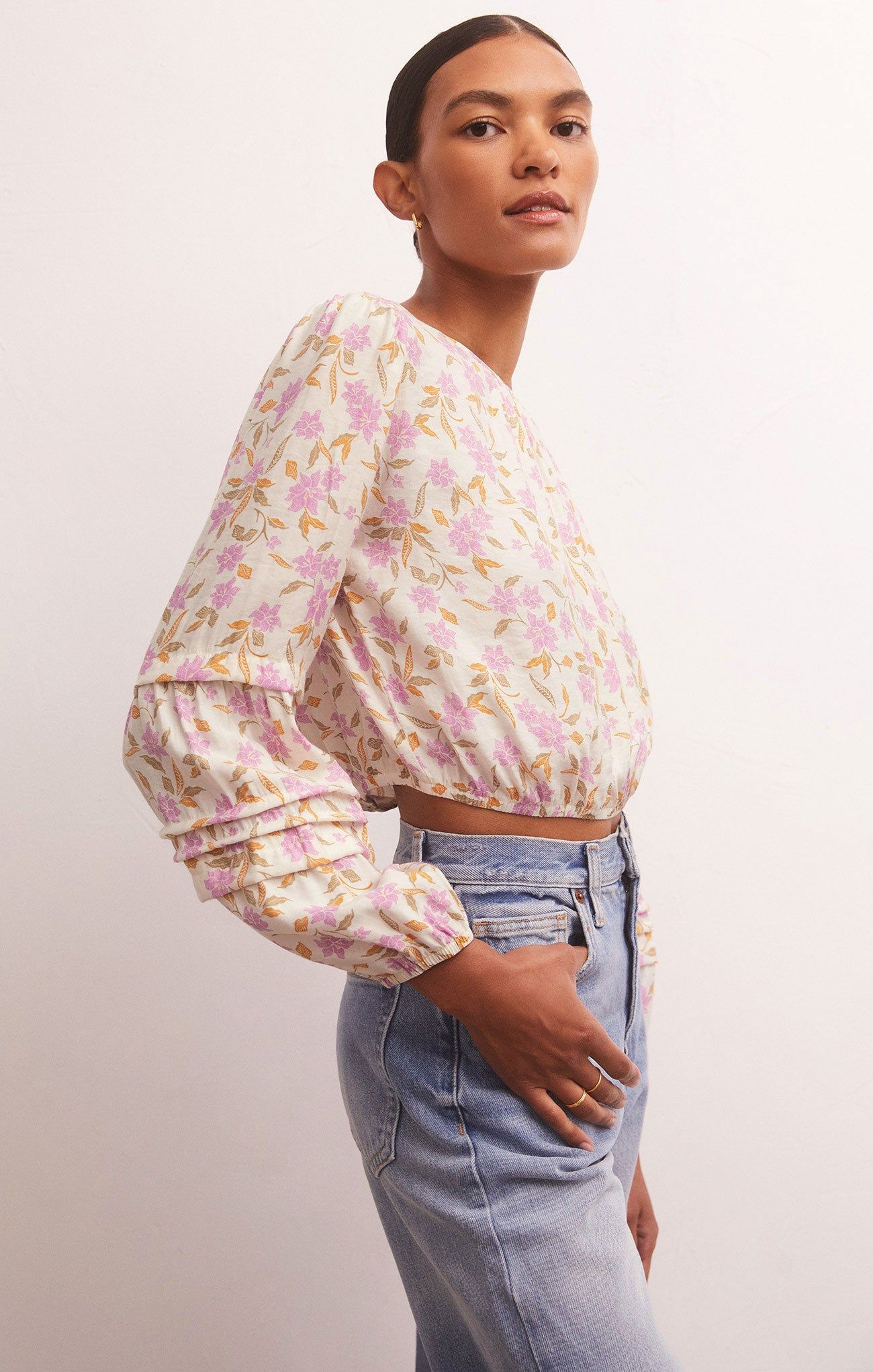 Nylah Floral Top sold by Z Supply product image thumbnail 3