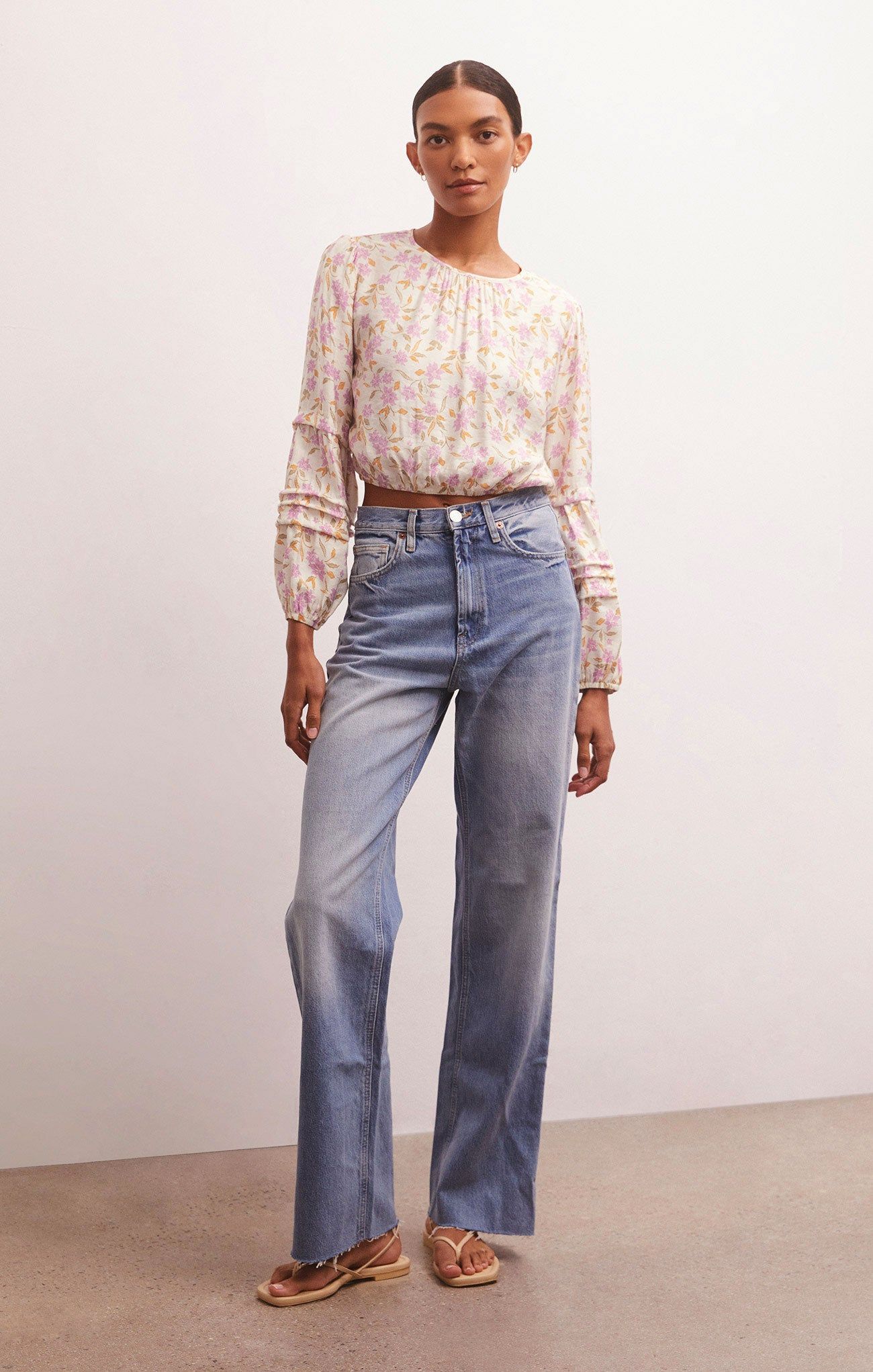 Nylah Floral Top sold by Z Supply product image thumbnail 4