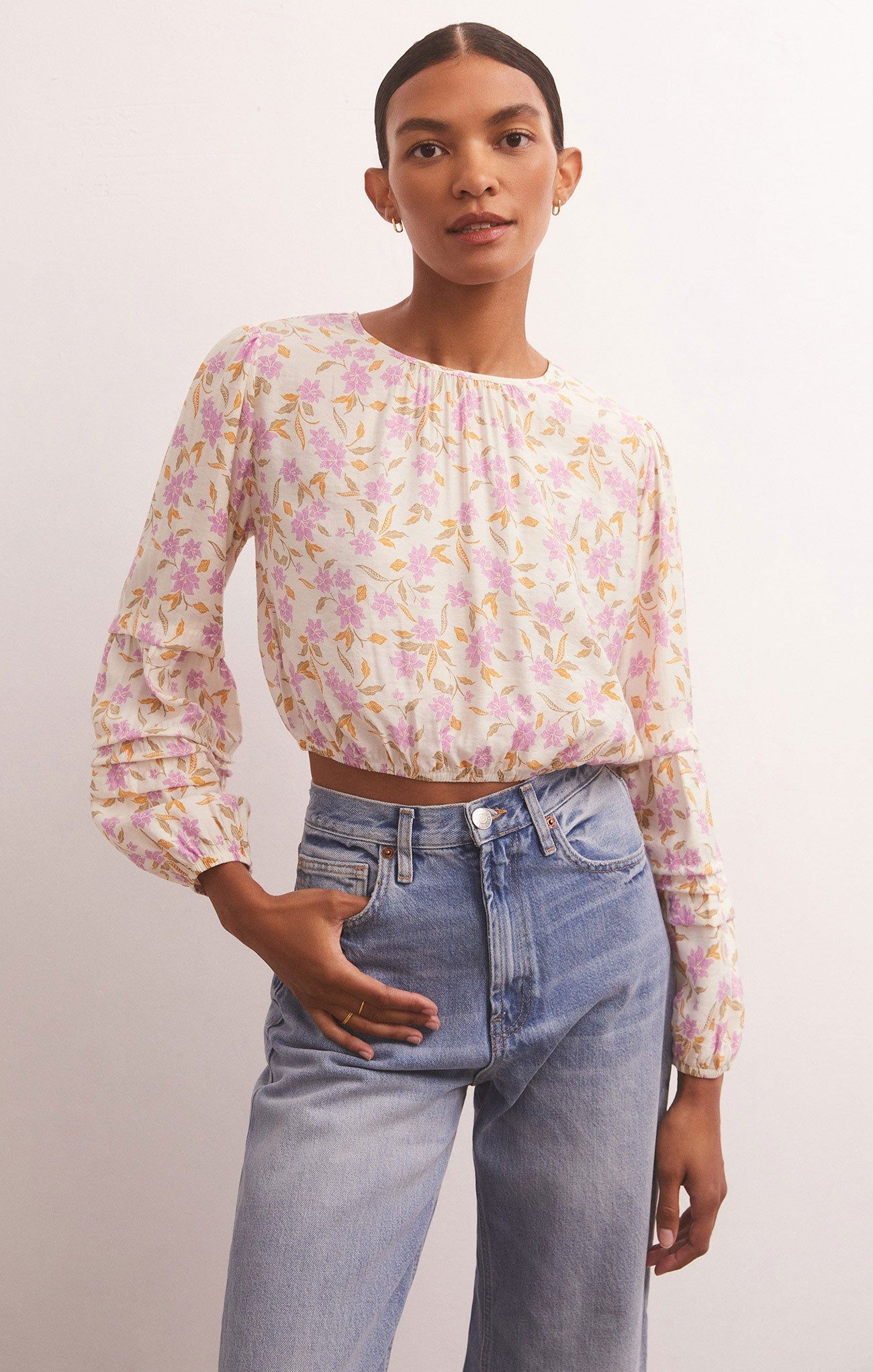Nylah Floral Top sold by Z Supply