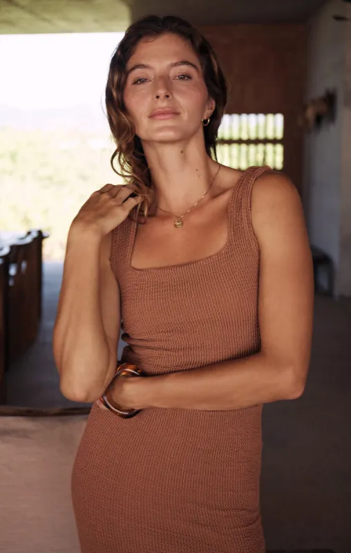 Andez Crinkle Stretch Knit Tank sold by Z Supply