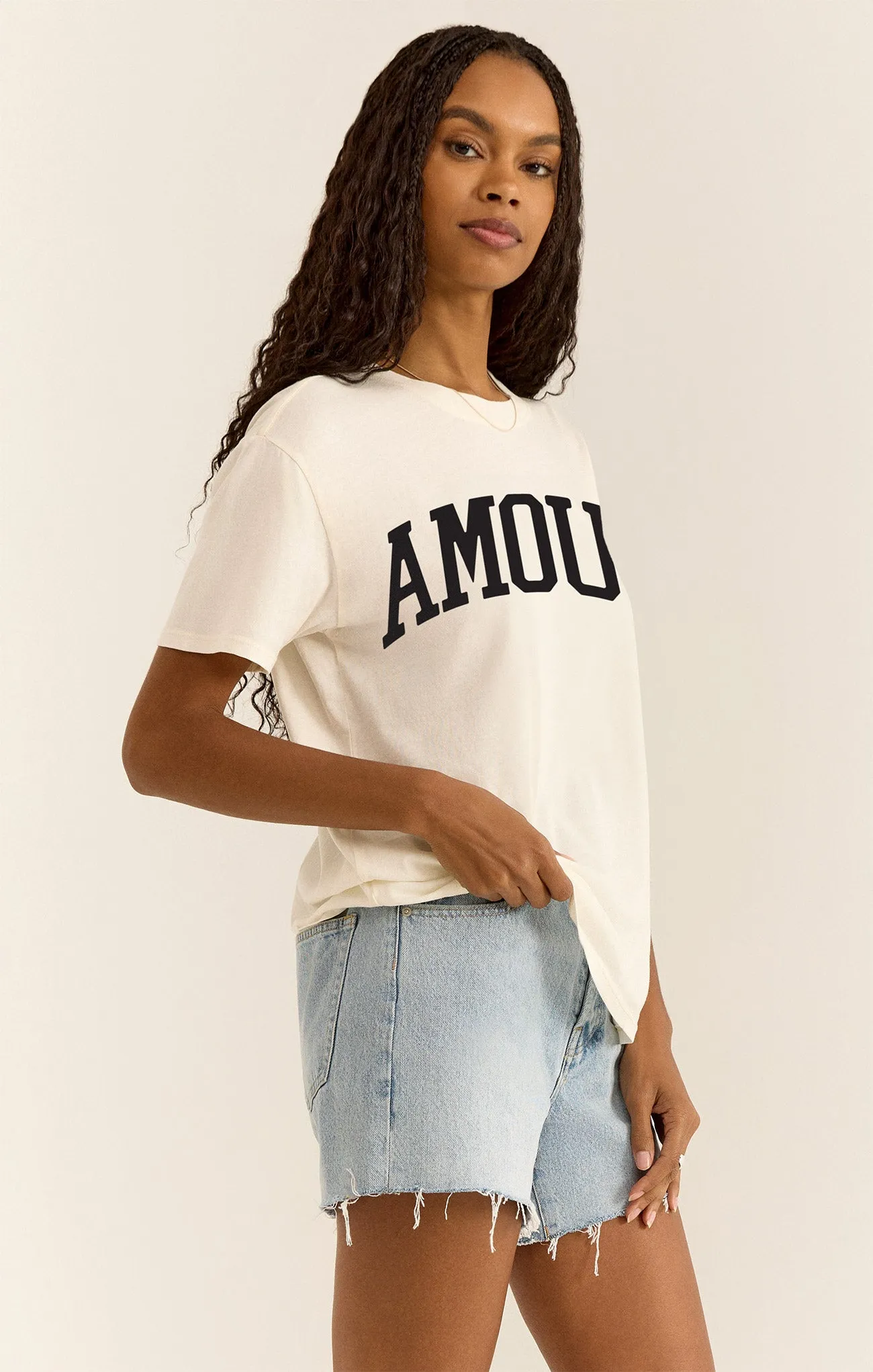 Amour Boyfriend Tee sold by Z Supply product image thumbnail 3
