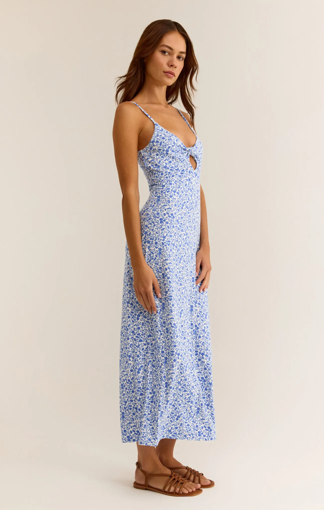 Carita Cocos Floral Midi Dress sold by Z Supply product image thumbnail 3