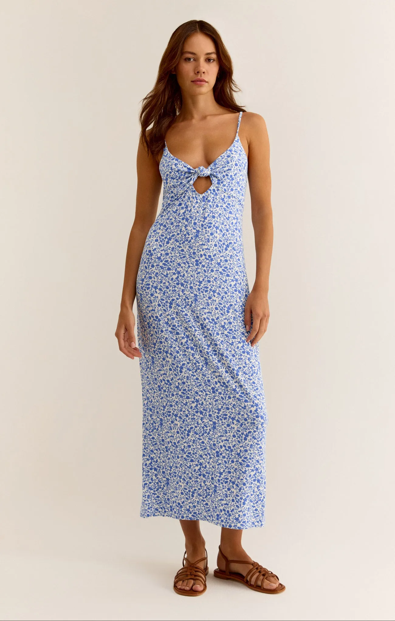 Carita Cocos Floral Midi Dress sold by Z Supply