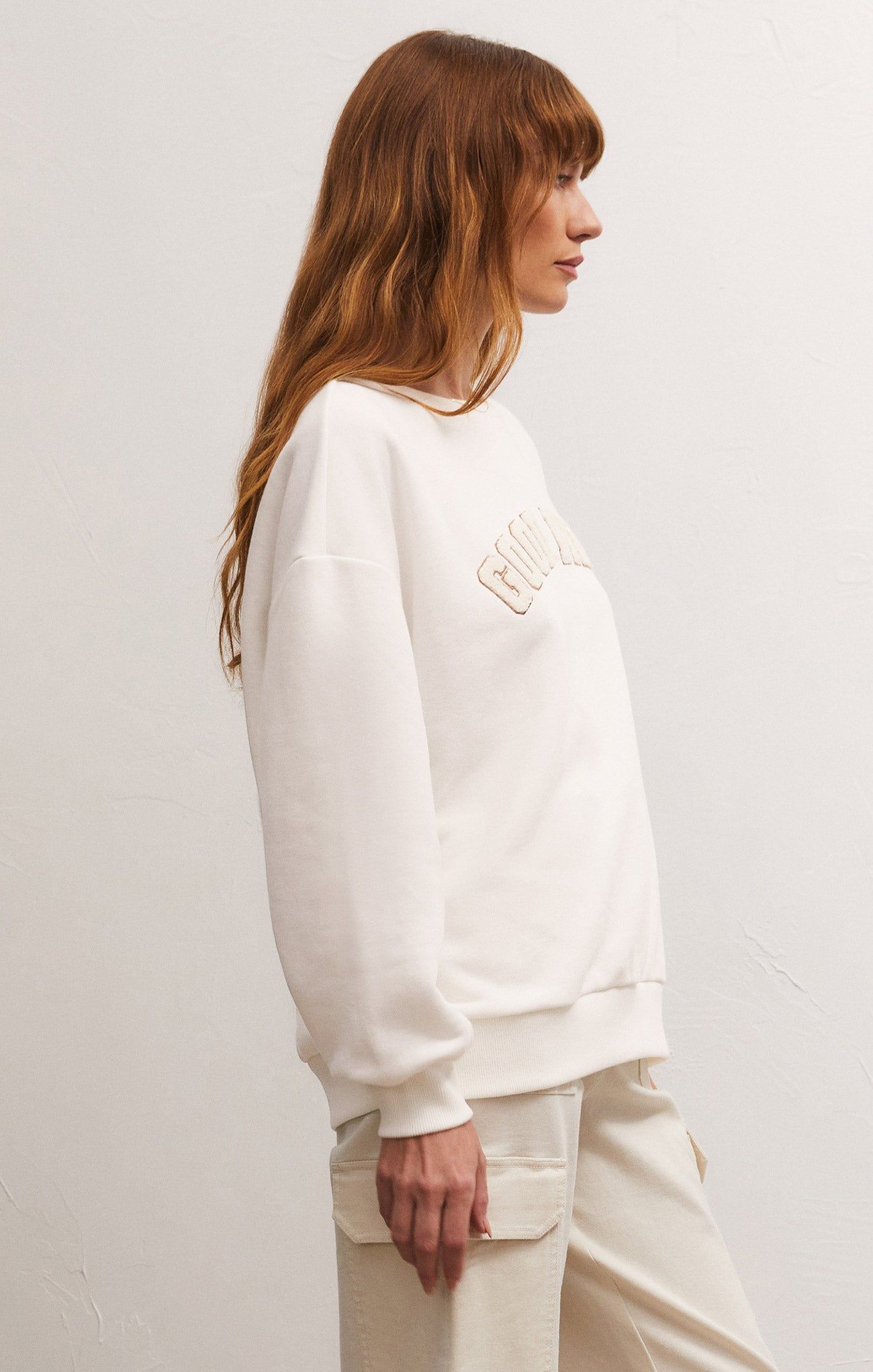 Good Vibes Sweatshirt sold by Z Supply product image thumbnail 3