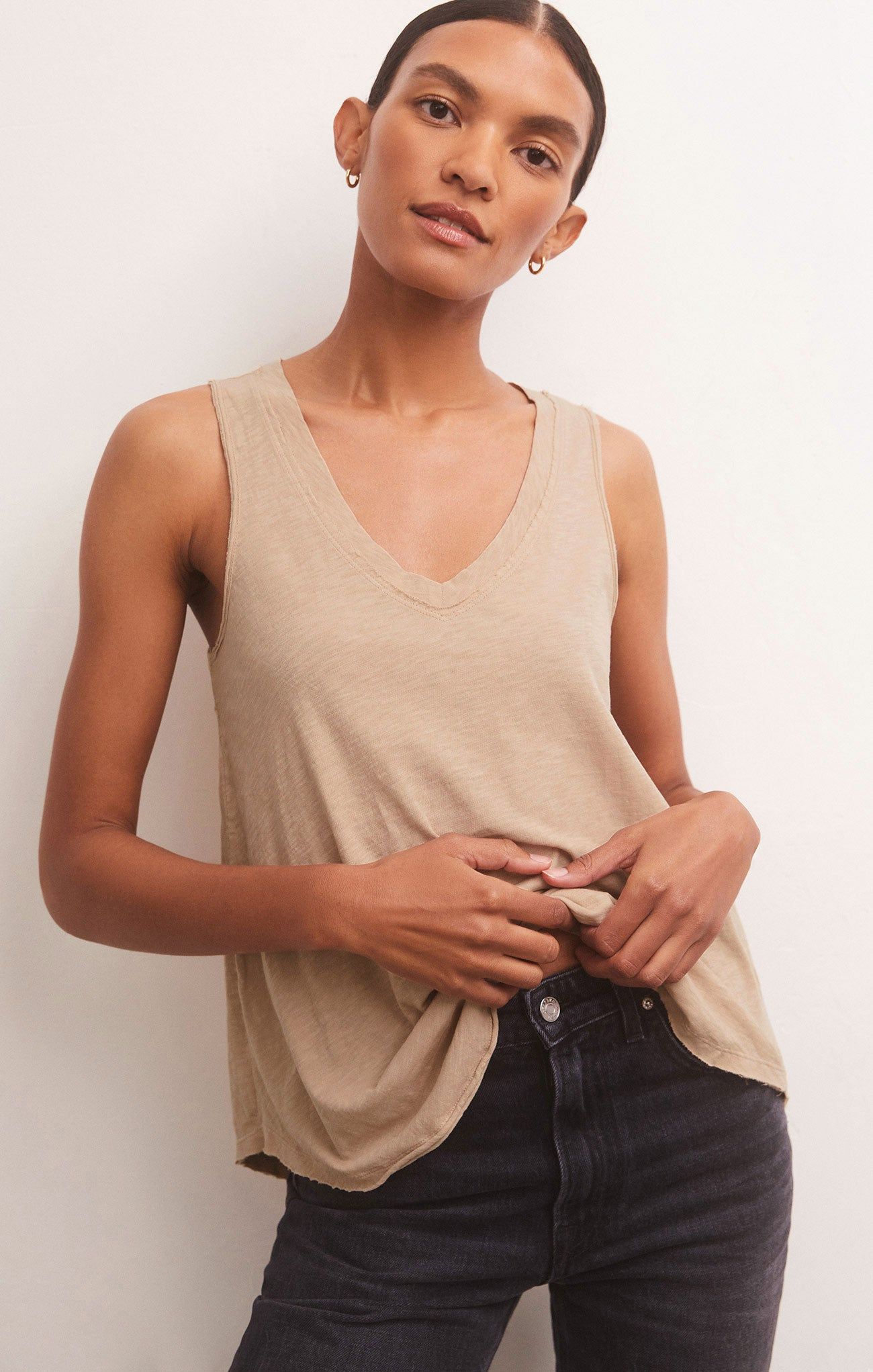 Sun Drenched Vagabond Tank sold by Z Supply