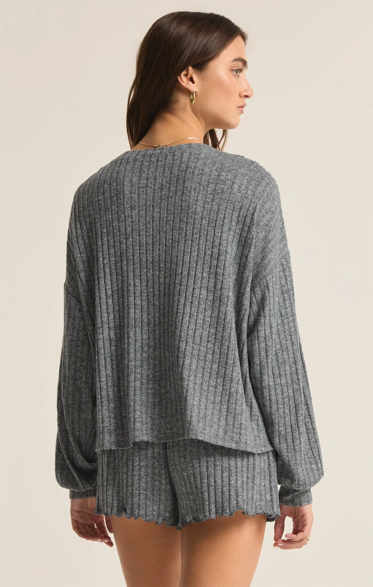 Daydream Rib Long Sleeve Top sold by Z Supply product image thumbnail 2