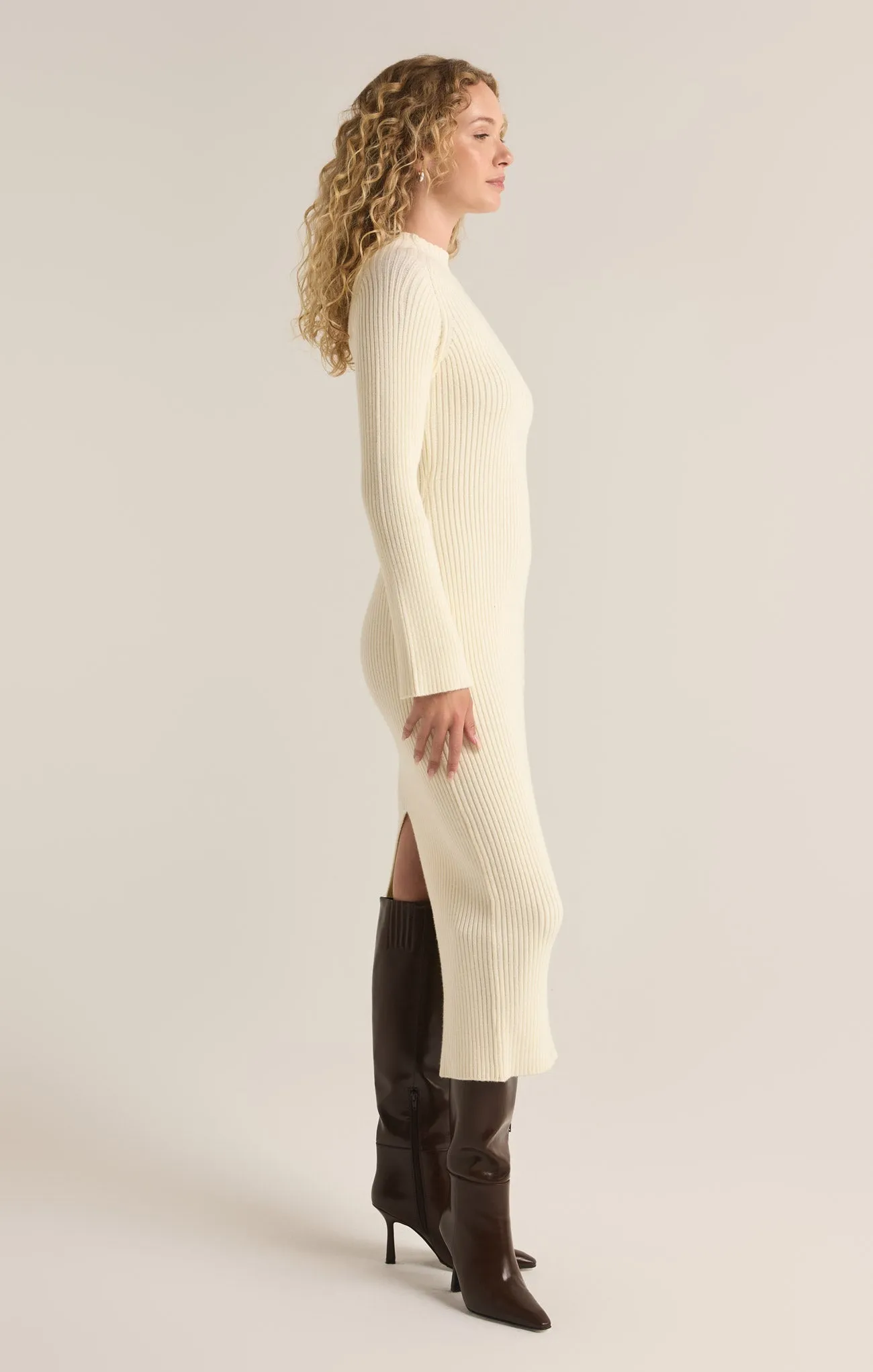 Kass Mock Neck Sweater Midi Dress sold by Z Supply product image thumbnail 5
