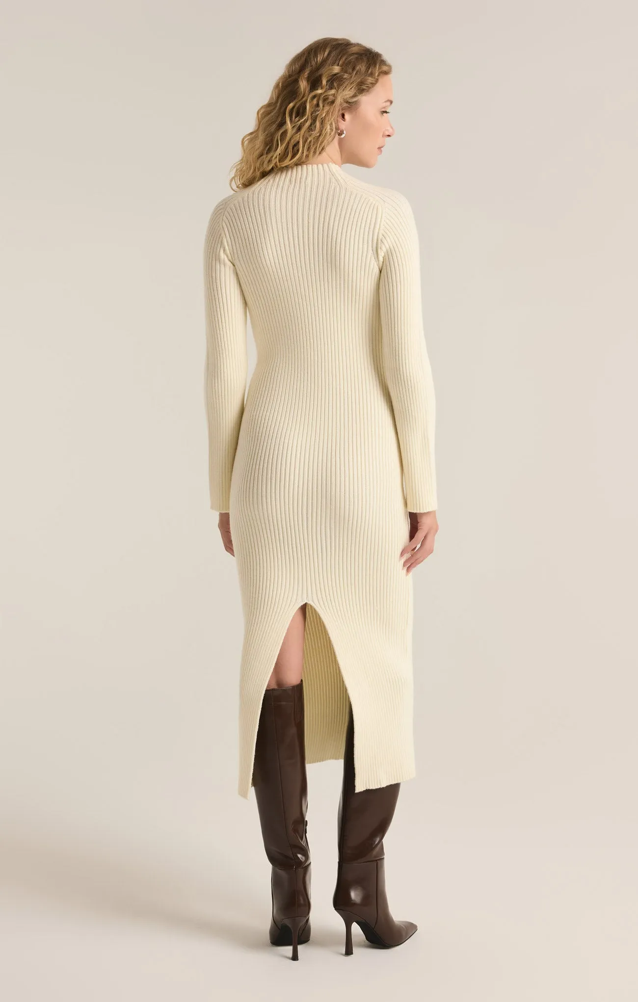 Kass Mock Neck Sweater Midi Dress sold by Z Supply product image thumbnail 4