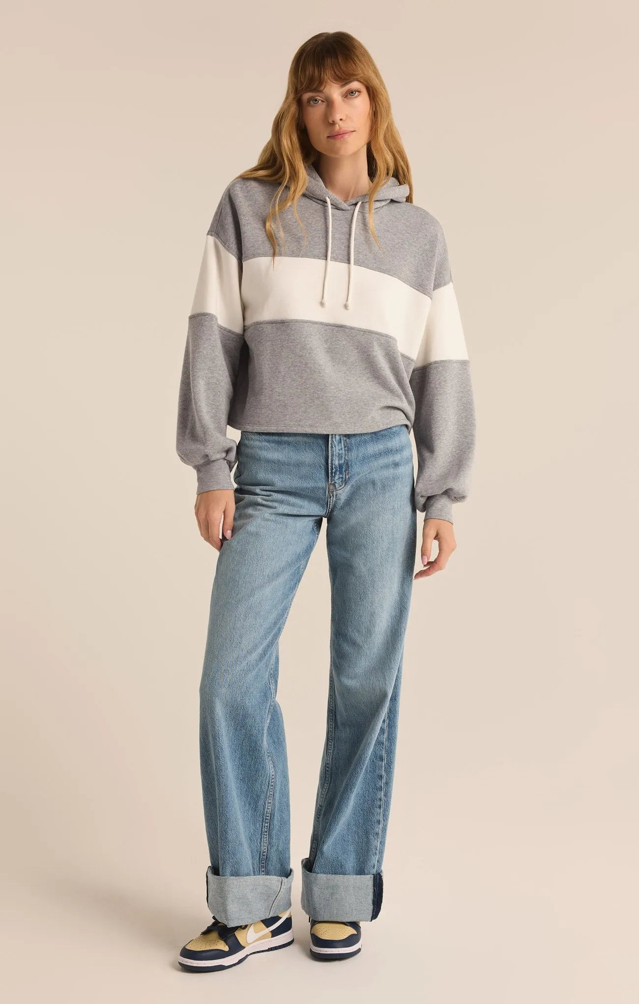 Landing Color Block Hoodie sold by Z Supply product image thumbnail 4