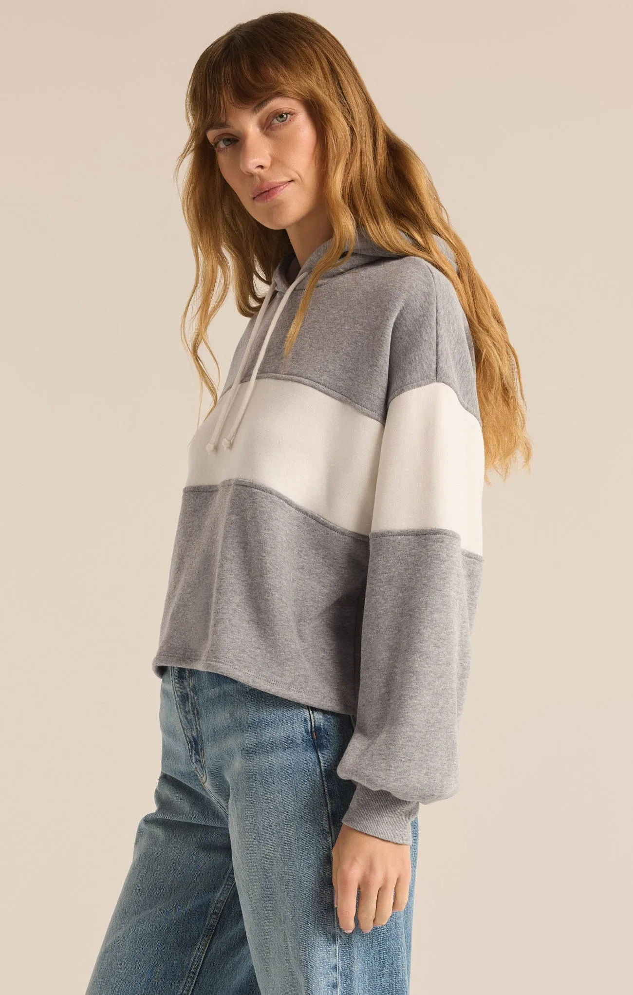 Landing Color Block Hoodie sold by Z Supply product image thumbnail 3