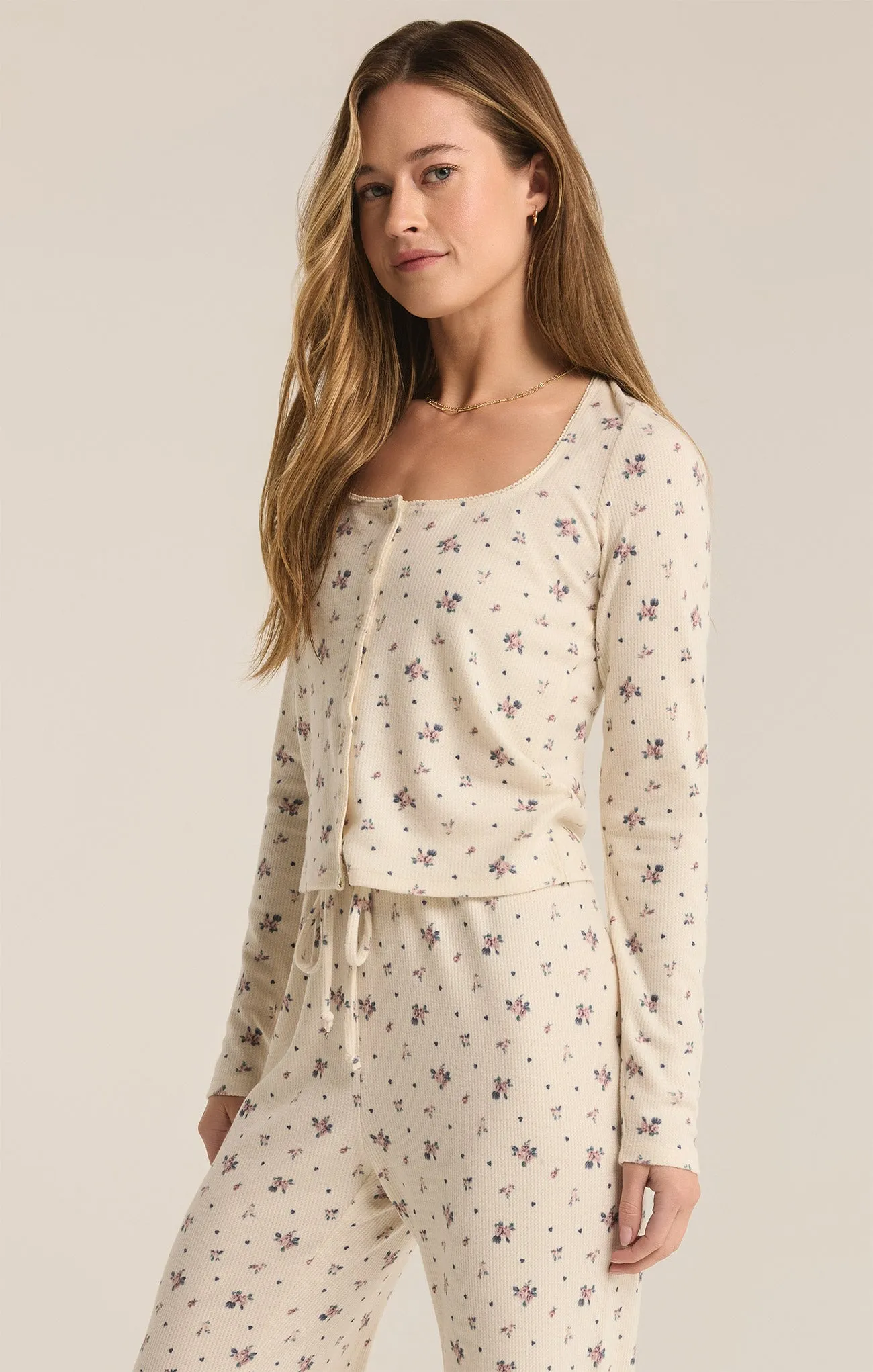 Tess Rosebud Long Sleeve Top sold by Z Supply product image thumbnail 5