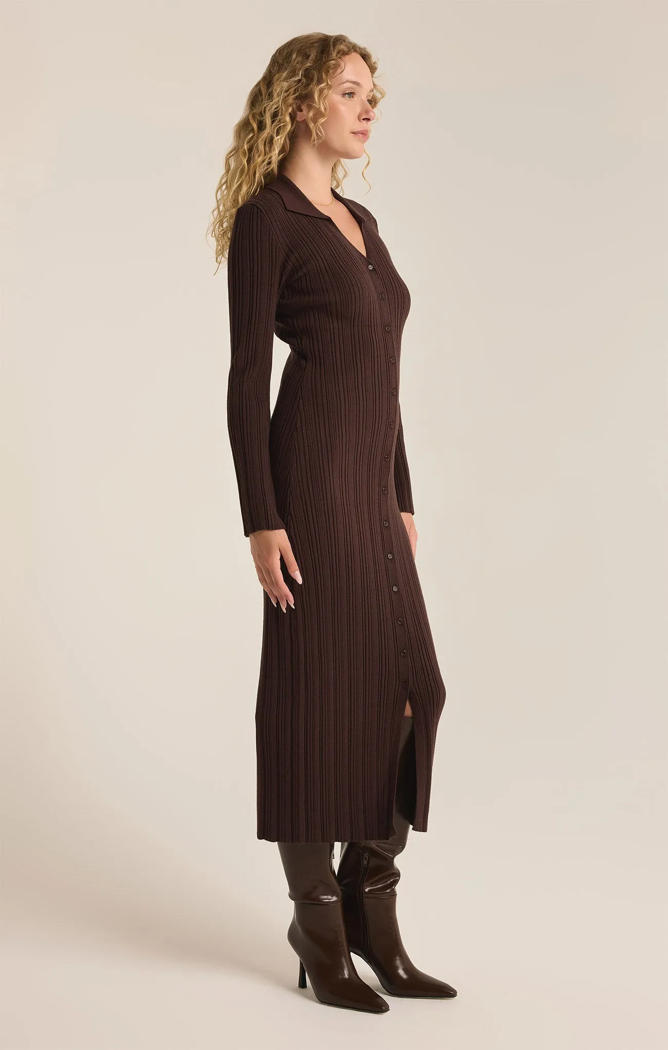 Danity Sweater Midi Dress sold by Z Supply product image thumbnail 3