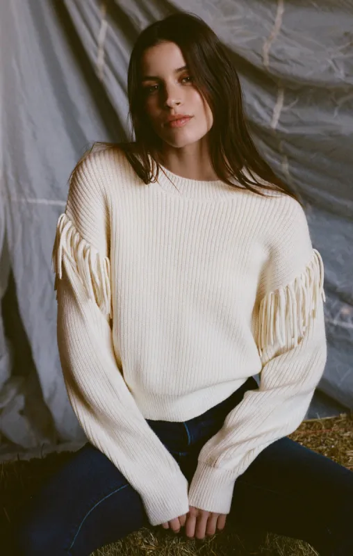 On The Fringe Sweater sold by Z Supply