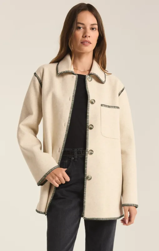 Olivia Whipstitch Jacket sold by Z Supply