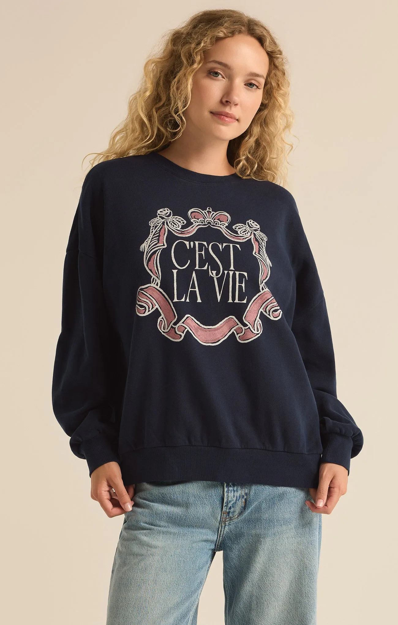La Vie Sunday Sweatshirt sold by Z Supply