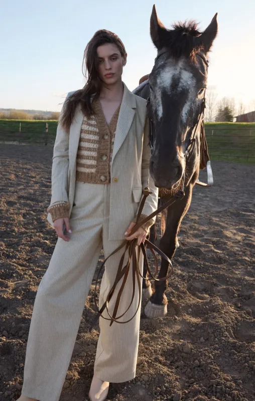 Evette Pinstripe Pant sold by Z Supply