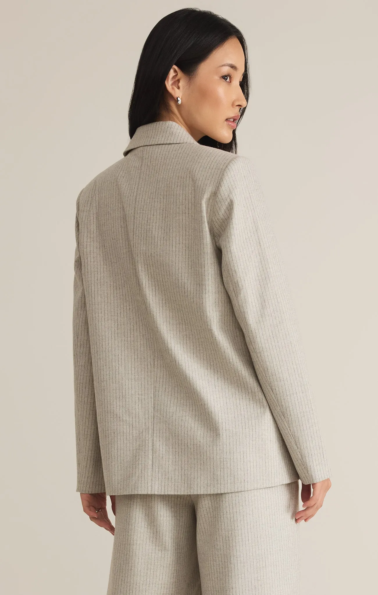 Monroe Pinstripe Blazer sold by Z Supply product image thumbnail 3