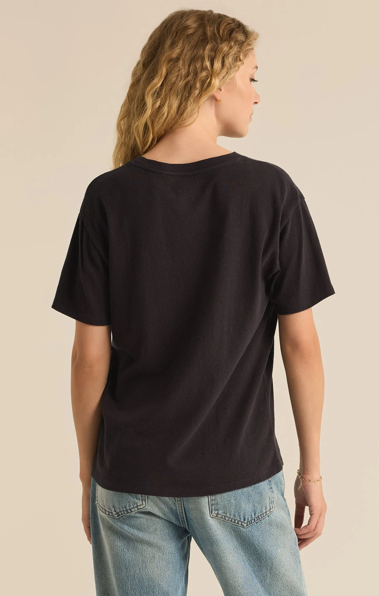 Poppin Pacific Embroidered Tee sold by Z Supply product image thumbnail 2
