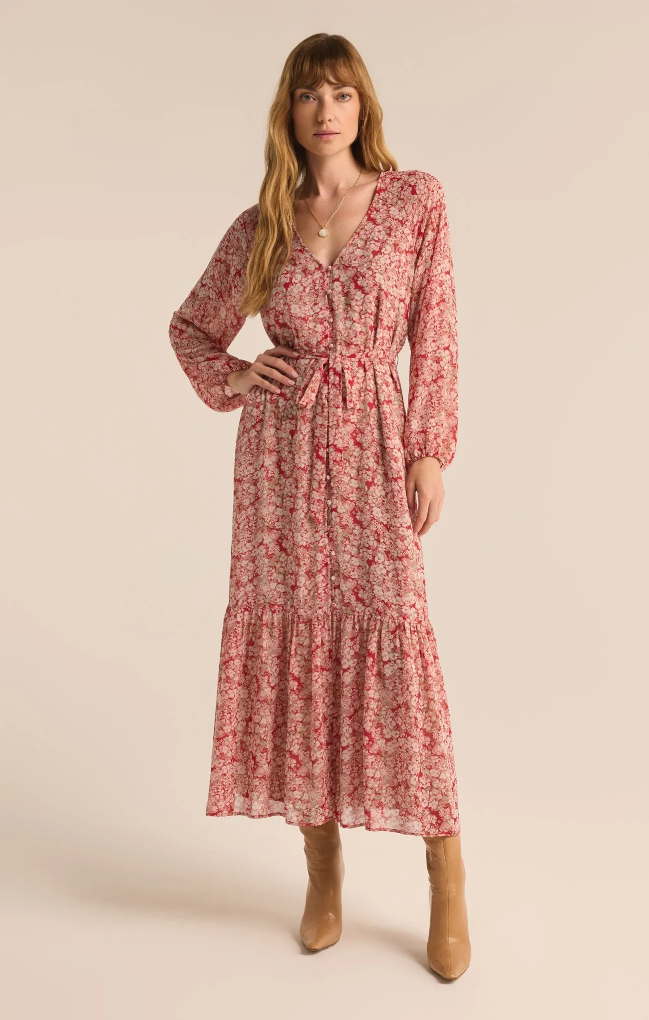 Della Floral Maxi Dress sold by Z Supply