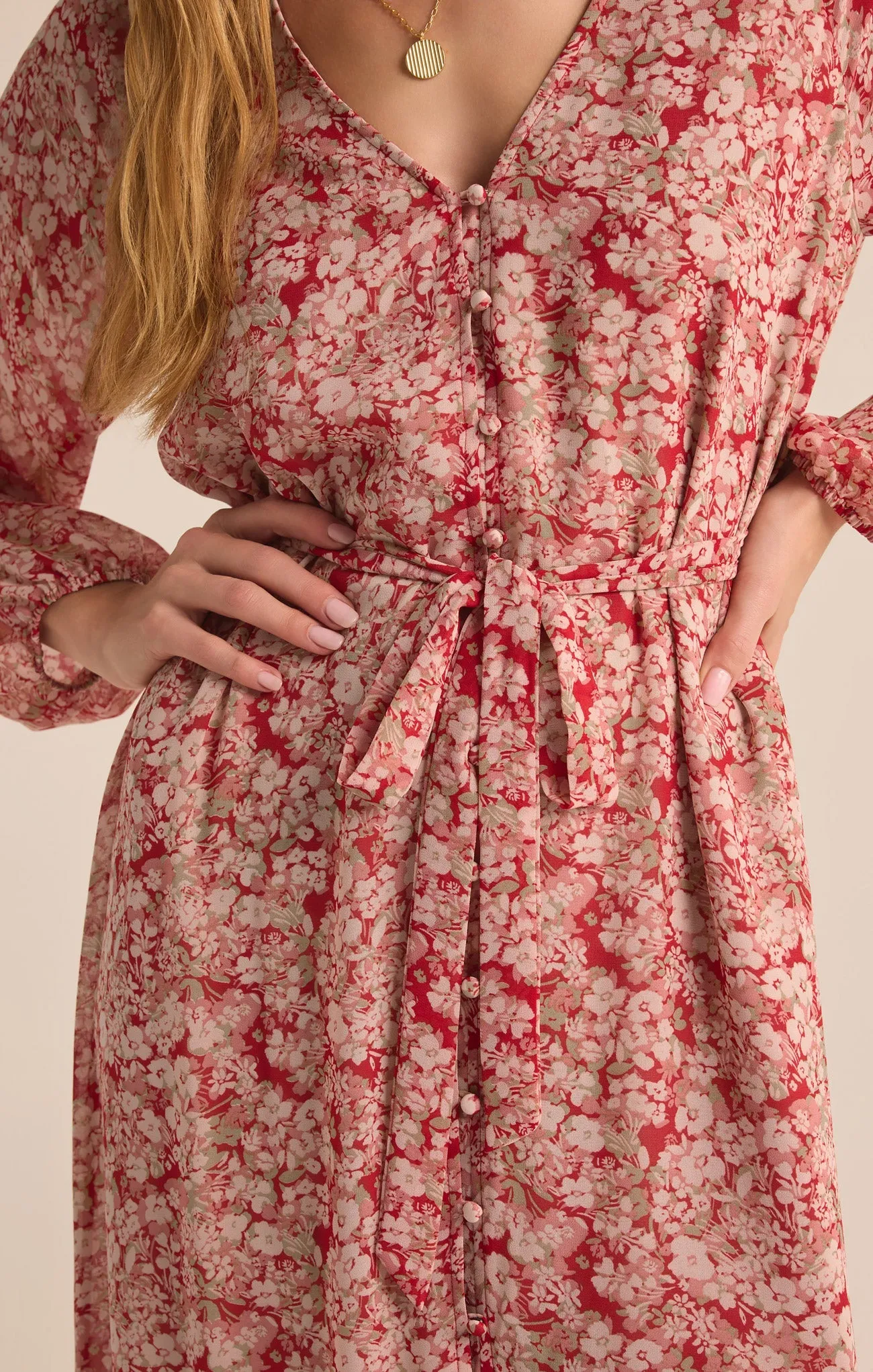 Della Floral Maxi Dress sold by Z Supply product image thumbnail 4