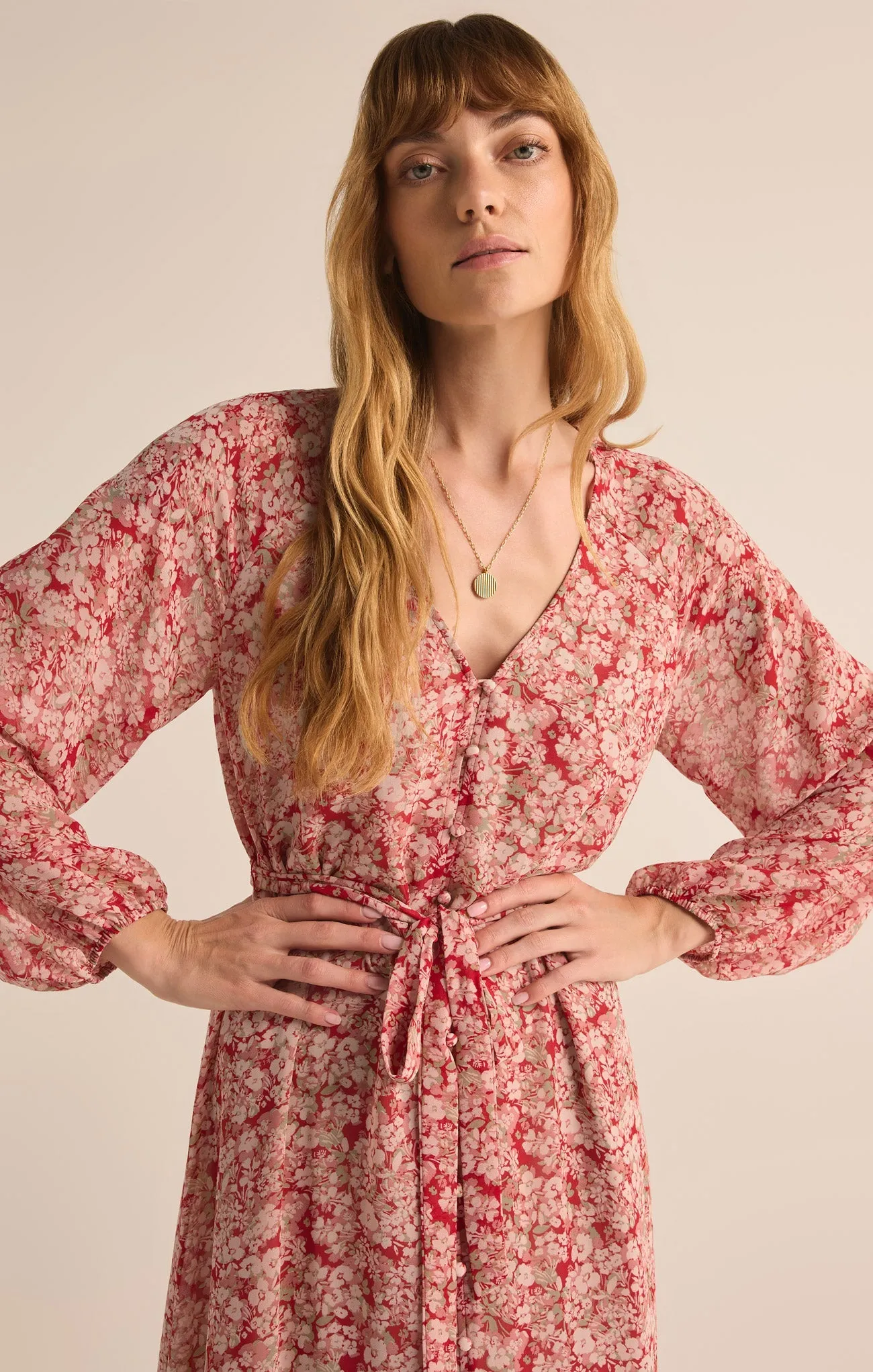 Della Floral Maxi Dress sold by Z Supply product image thumbnail 5