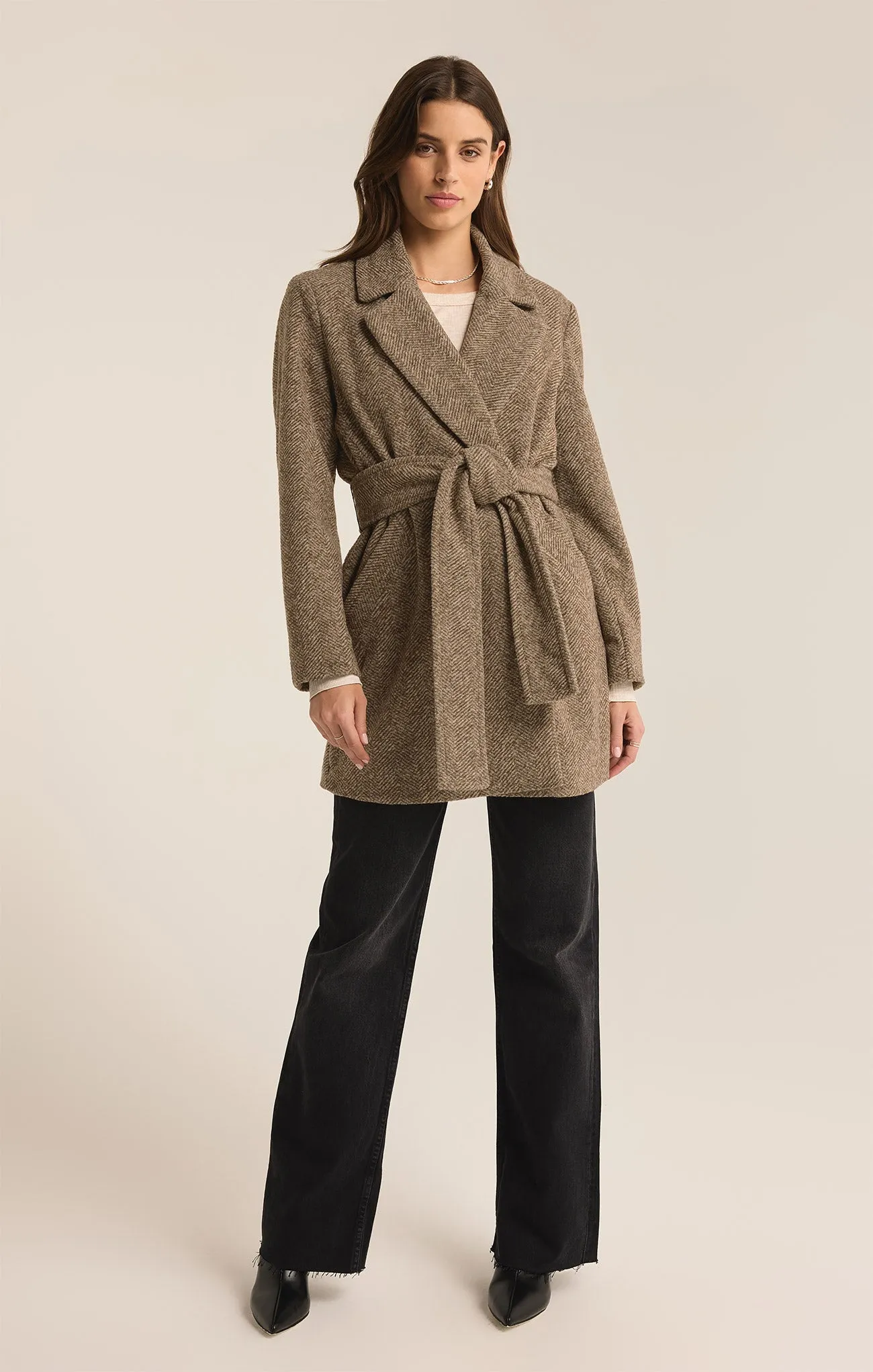Hawthorne Herringbone Coat sold by Z Supply product image thumbnail 4