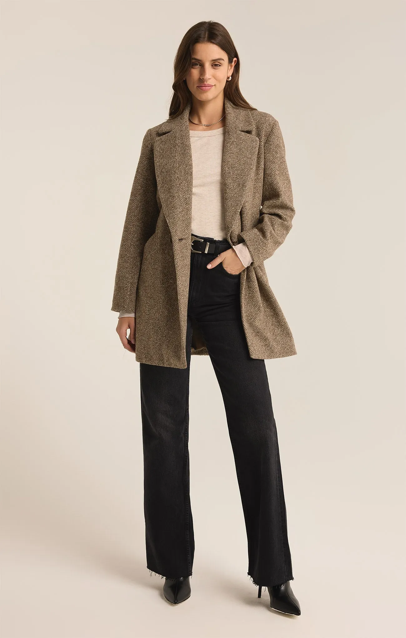 Hawthorne Herringbone Coat sold by Z Supply product image thumbnail 5