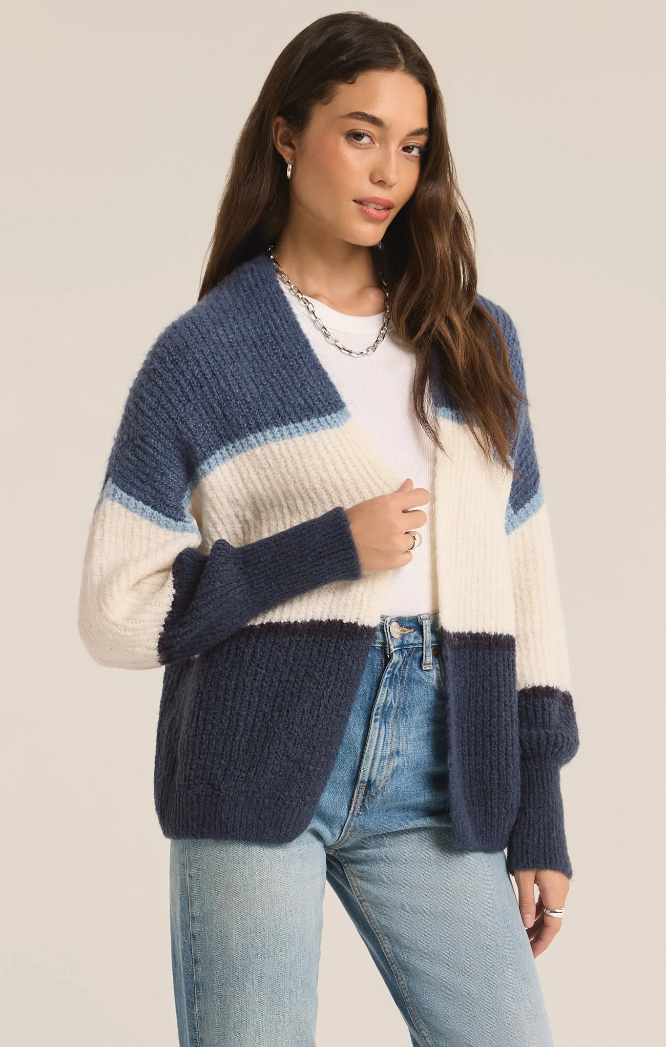 Jones Stripe Cardigan sold by Z Supply product image thumbnail 3