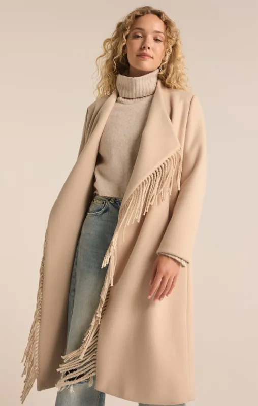 Alchemist Fringe Coat sold by Z Supply