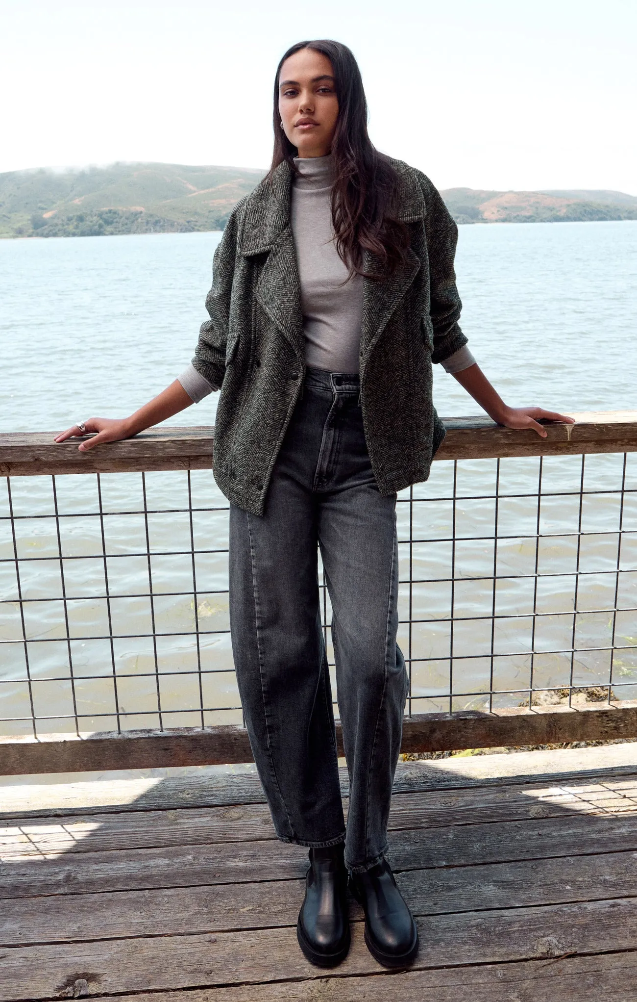 Ari Herringbone Jacket sold by Z Supply product image thumbnail 2