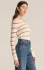Scarlett Rib Stripe Henley sold by Z Supply