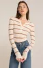 Scarlett Rib Stripe Henley sold by Z Supply