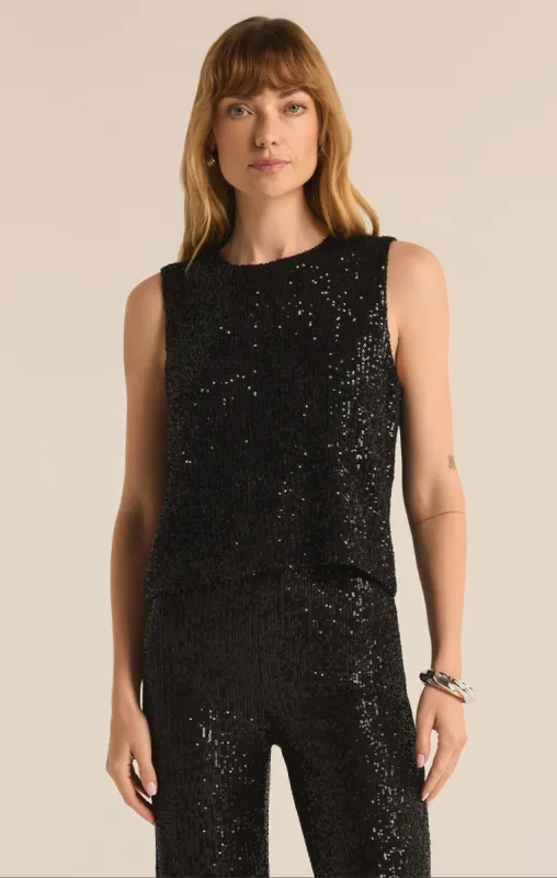 Sloane Sequin Tank sold by Z Supply
