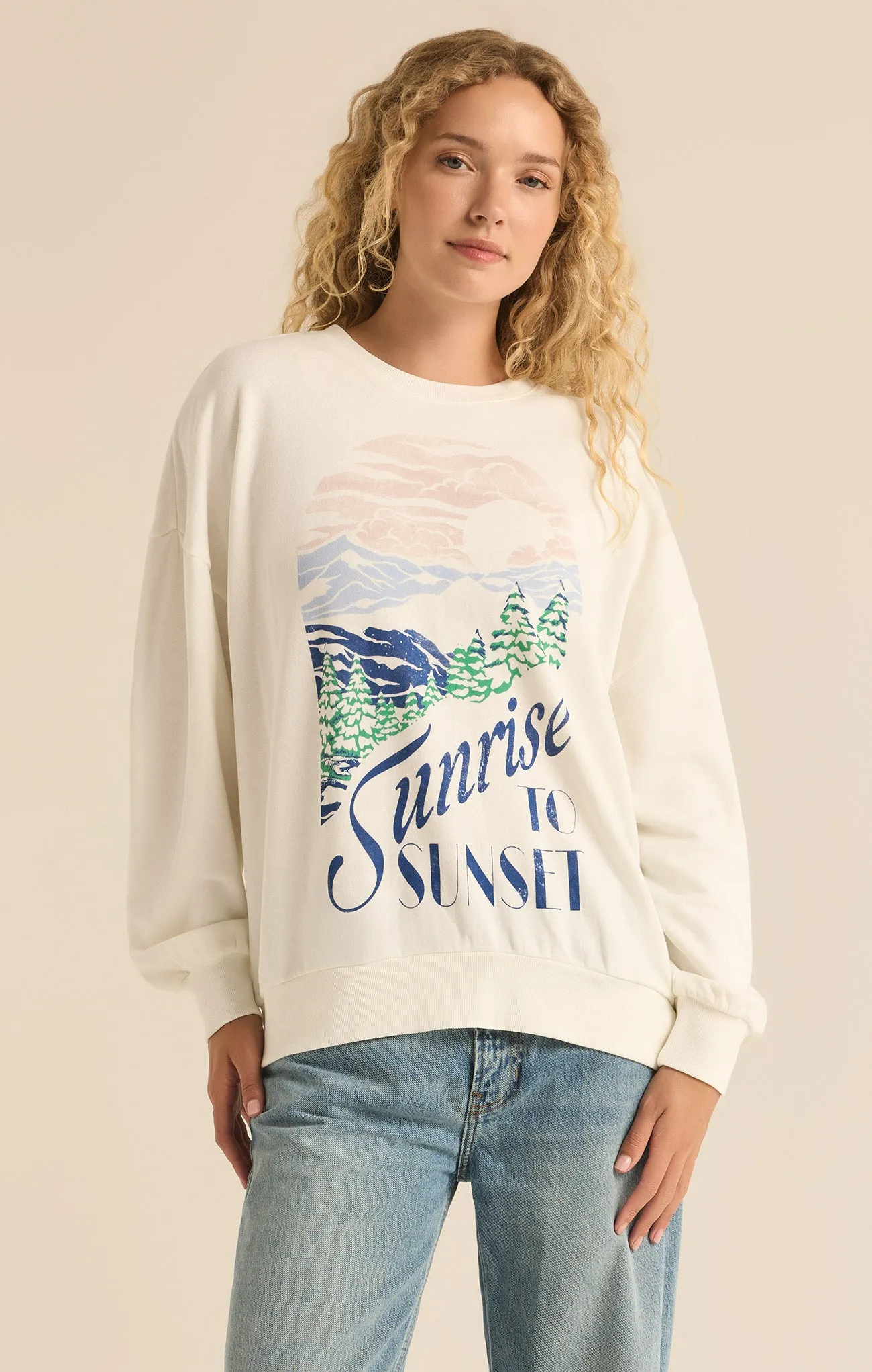 Sunset Crewneck Sweatshirt sold by Z Supply
