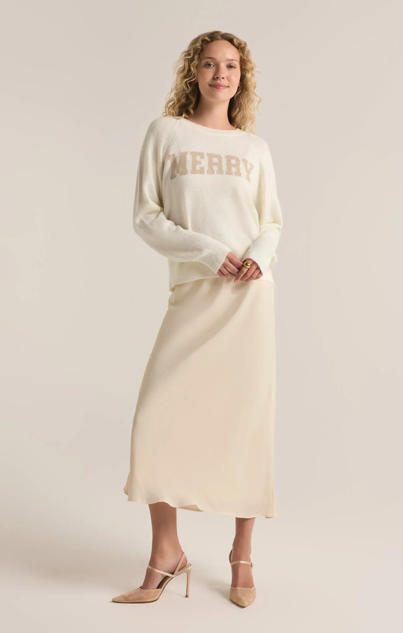 Merry Metallic Sweater sold by Z Supply product image thumbnail 4