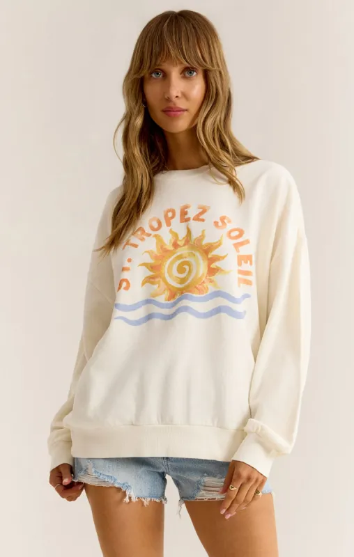 St. Tropez Sunday Sweatshirt sold by Z Supply