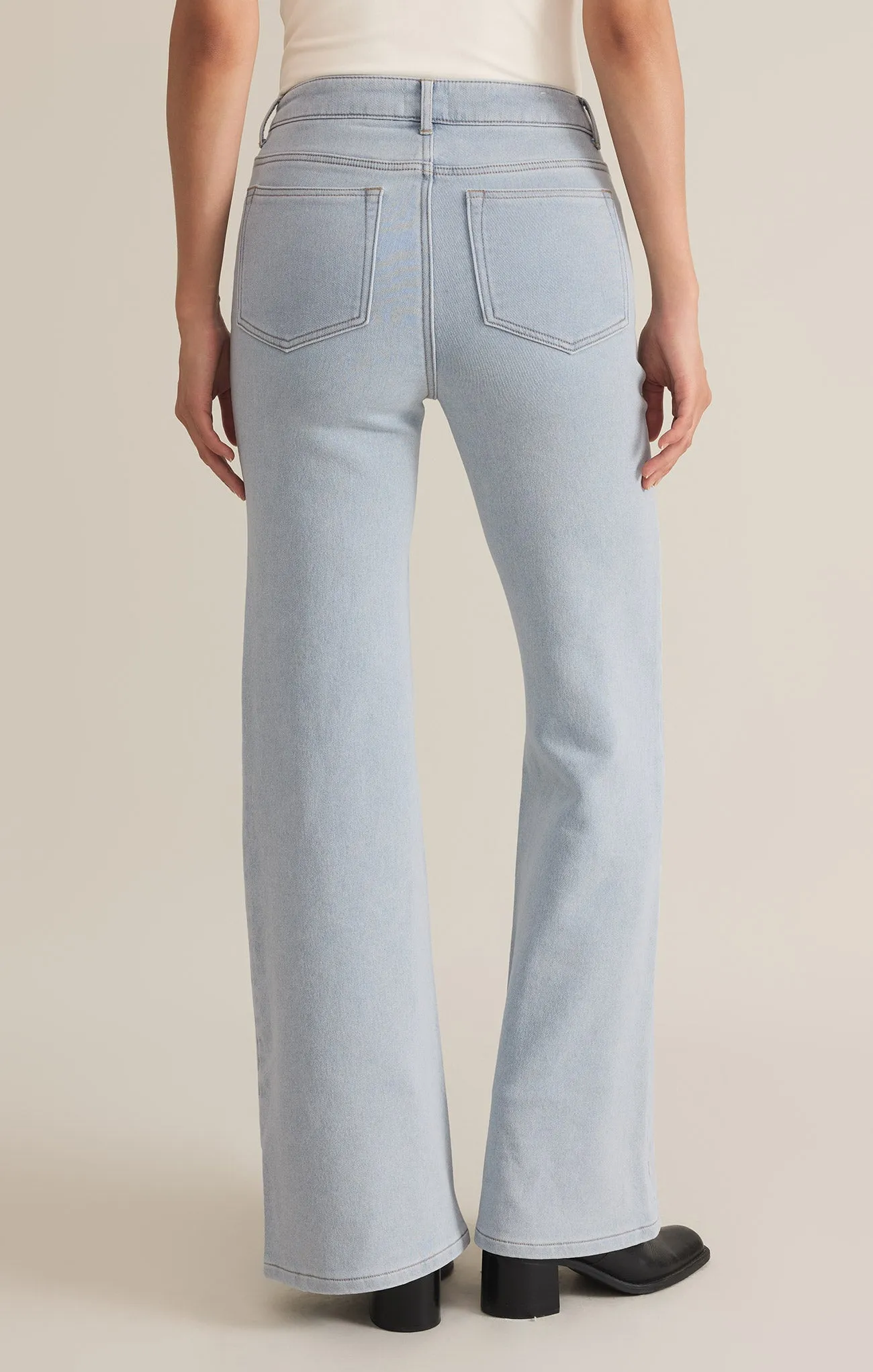 Georgia Knit Denim Relaxed Leg sold by Z Supply product image thumbnail 4