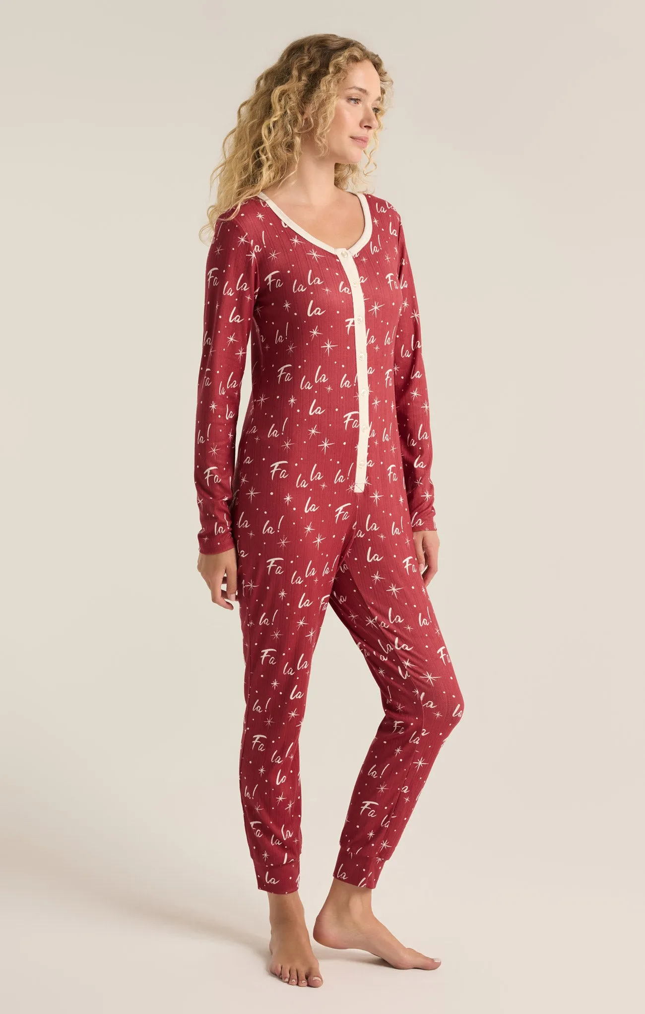 Fa La La Silky Pointelle Onesie sold by Z Supply product image thumbnail 3