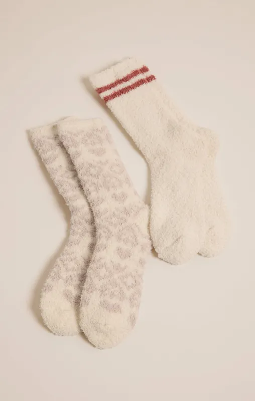 2-Pack Fairisle Heart Socks sold by Z Supply
