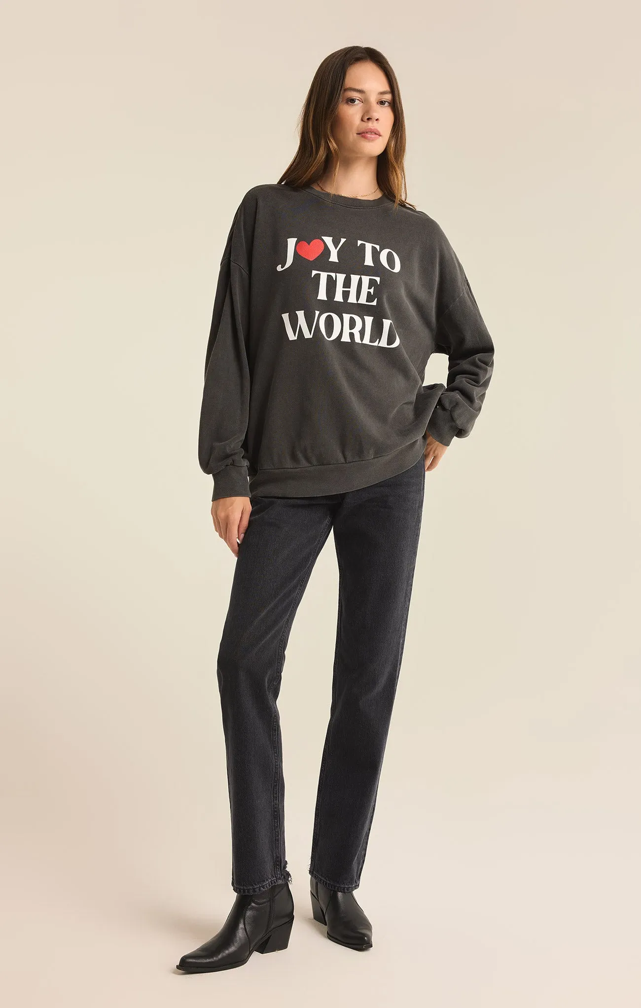 Joy Crewneck Sweatshirt sold by Z Supply product image thumbnail 4