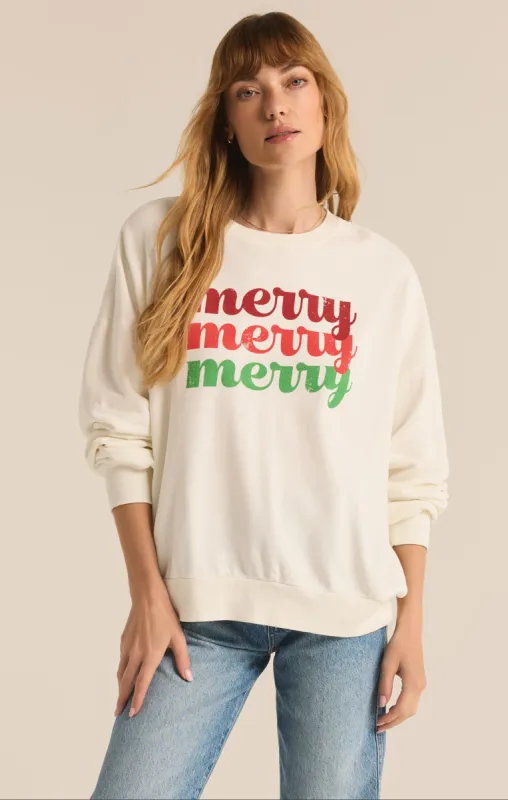 Merry Crewneck Sweatshirt sold by Z Supply