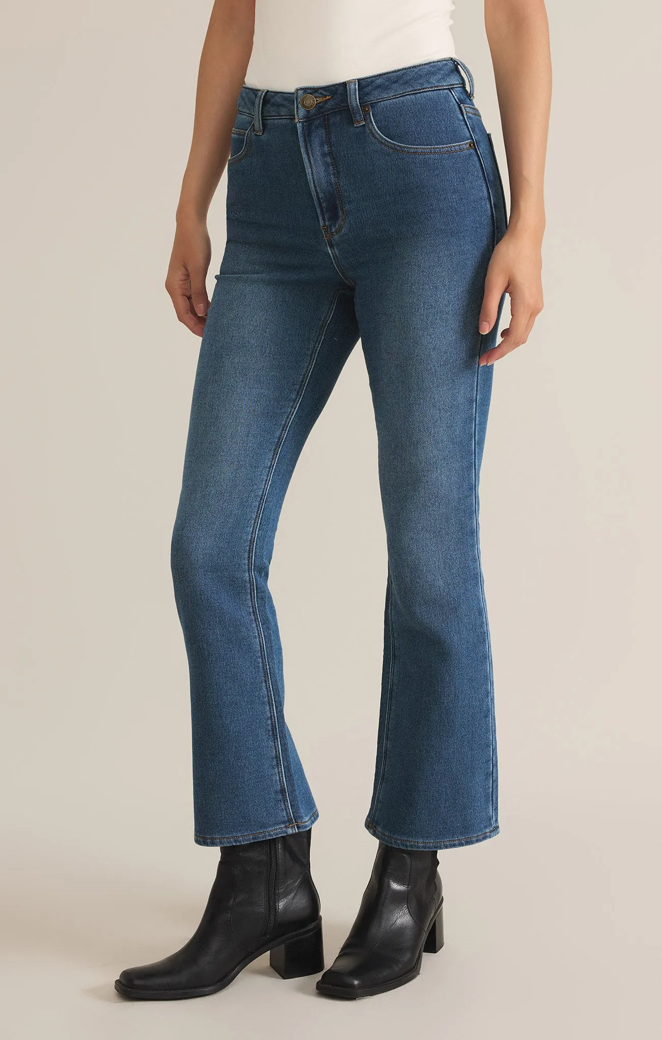 Lia Denim Ankle Kick Flare sold by Z Supply product image thumbnail 3
