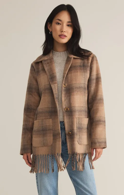 Christa Fringe Jacket sold by Z Supply