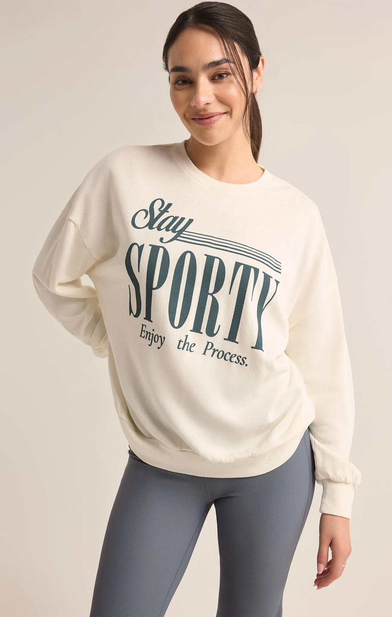 Sporty Crewneck Sweatshirt sold by Z Supply