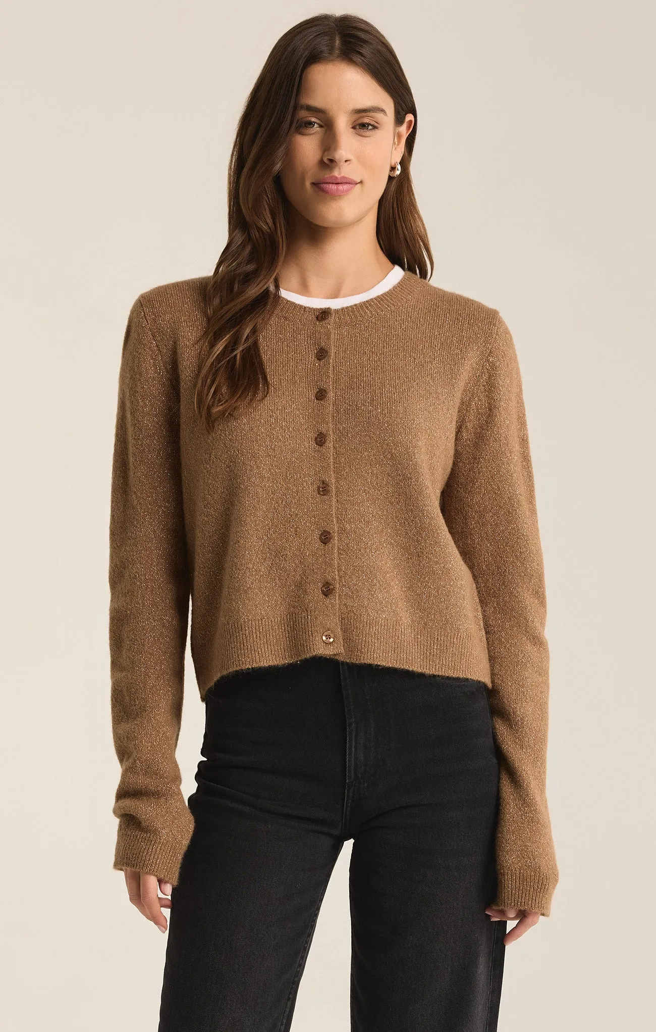 Outlook Metallic Cardigan sold by Z Supply